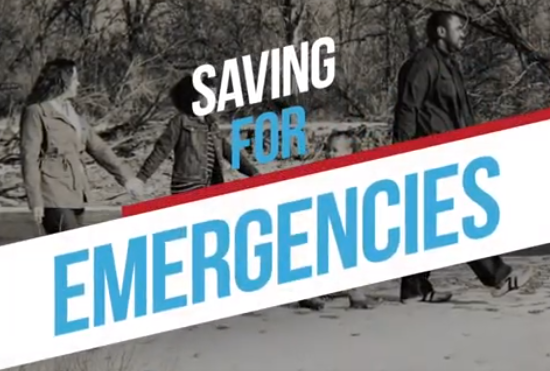 Saving for Emergencies graphic