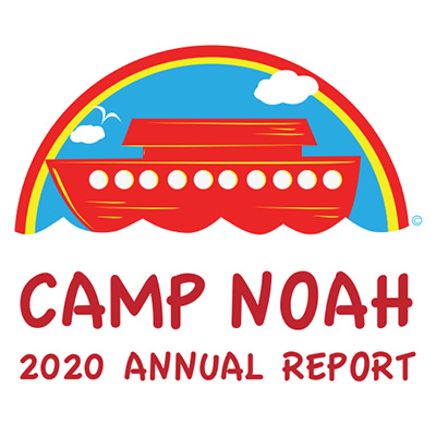 Camp Noah 2020 Annual report cover artwork