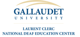 Laurent Clerc National Deaf Education Center logo