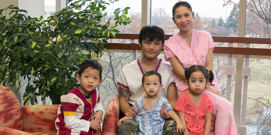 Moo Na Family Photo