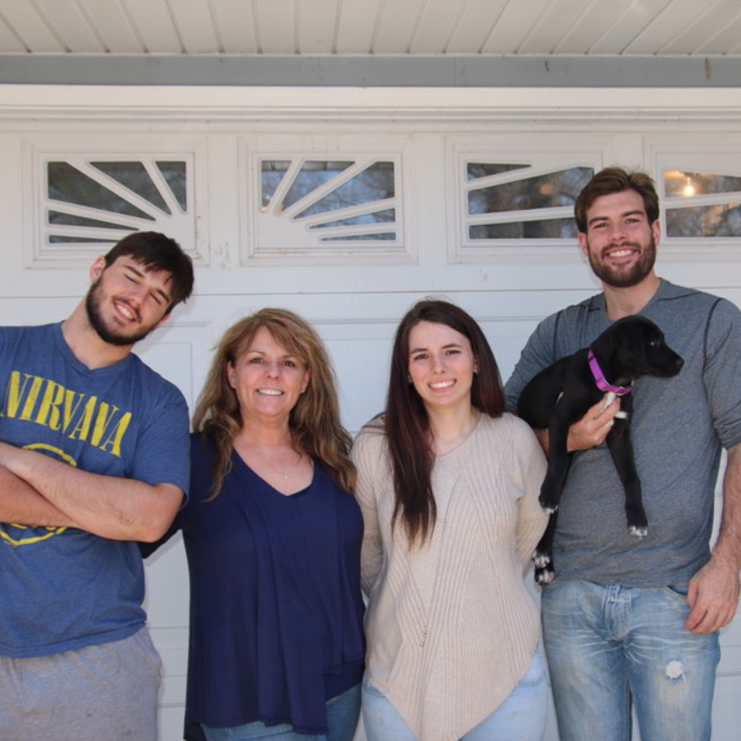 photo of host home providers, the Urseth Family